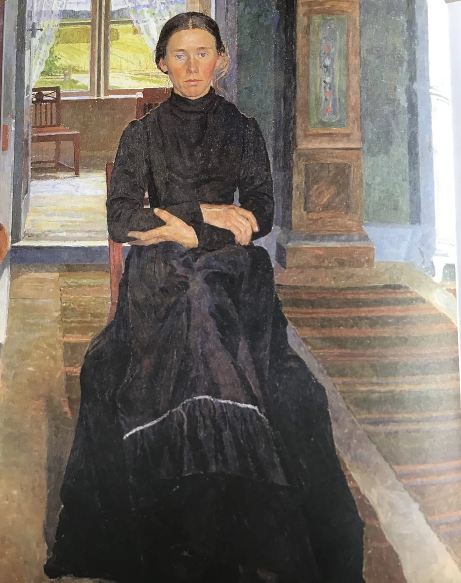 Ritratto di Anna Sahlstöm, la figlia del contadino - Museo d'arte di Göteborg